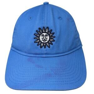 Sun Valley Est. 1936 Slideback Baseball Cap Blue One Size Adjustable Embroidered